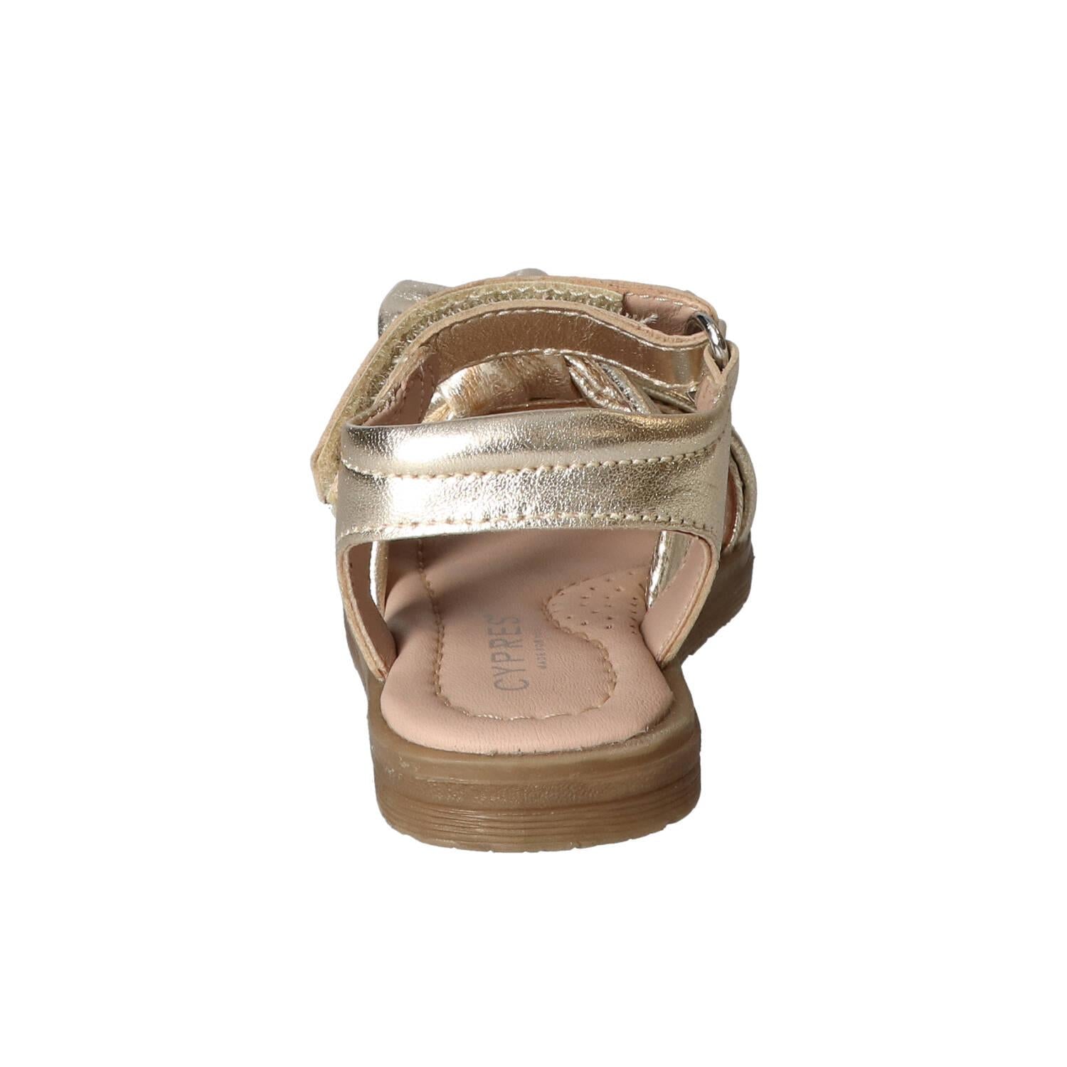 Cypres sandalen goud sale