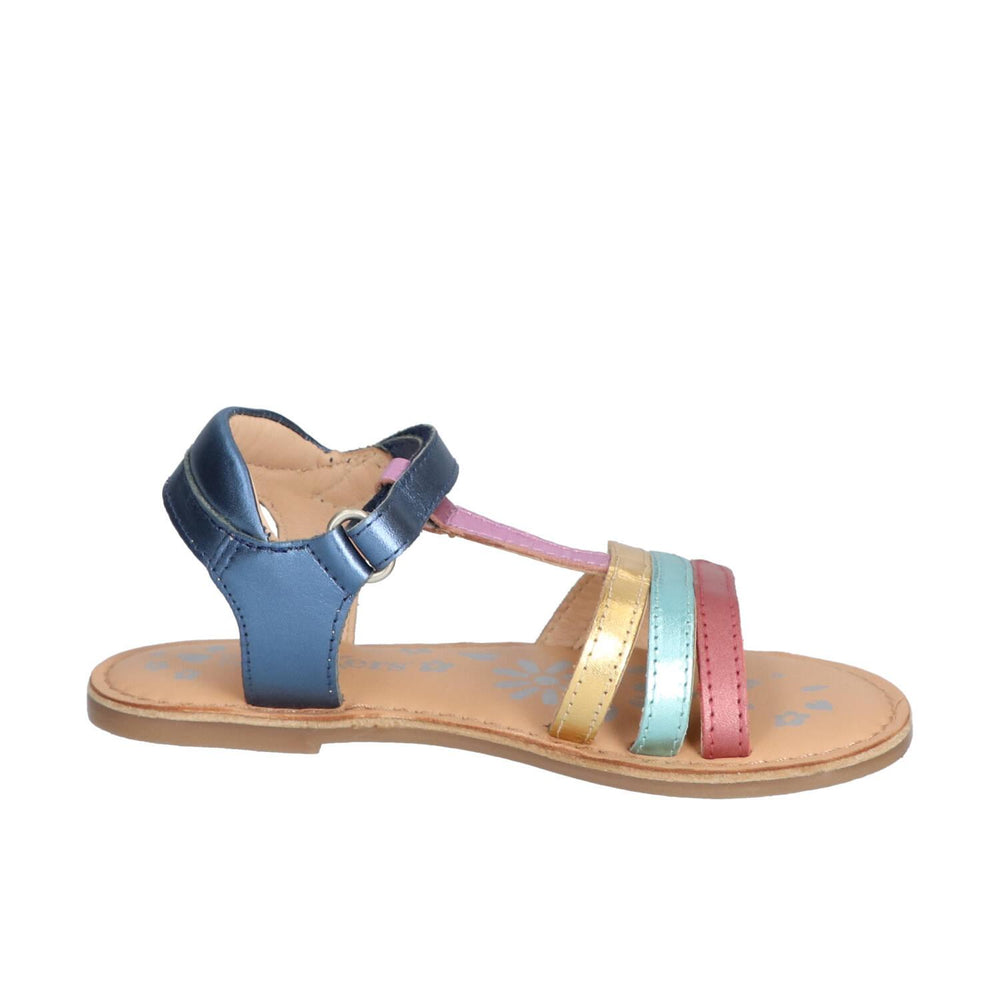 Sandales, multicolore