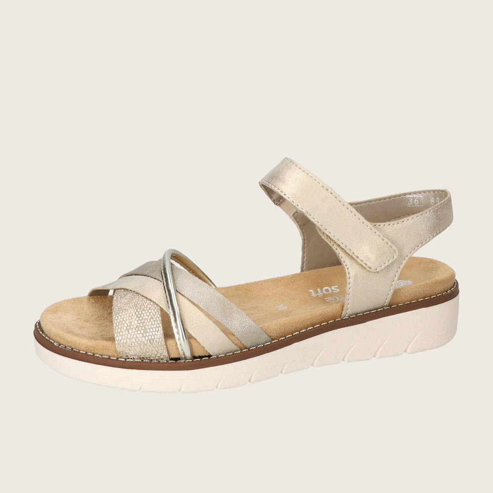 Sandalen Dames Goud Ralet