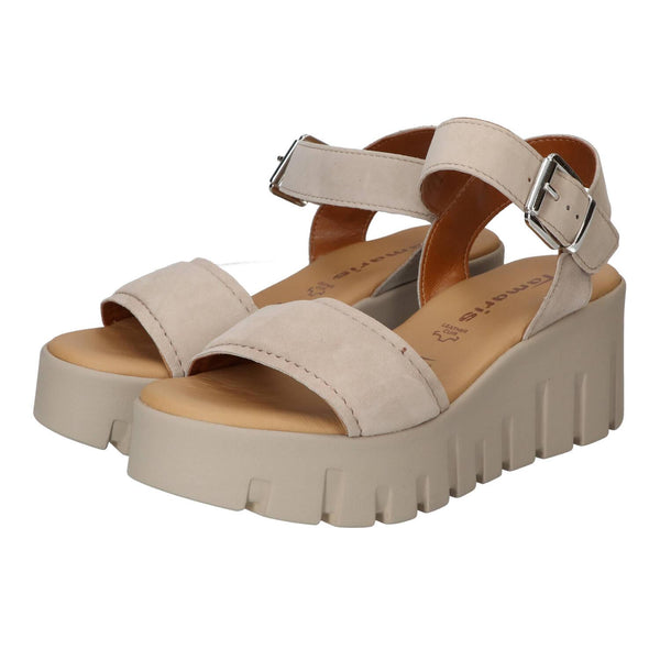 Sandalen, Taupe