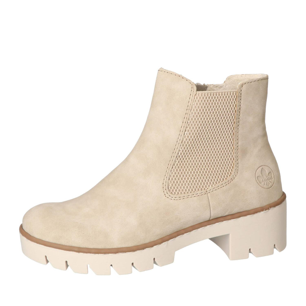 Bottines, Beige Clair