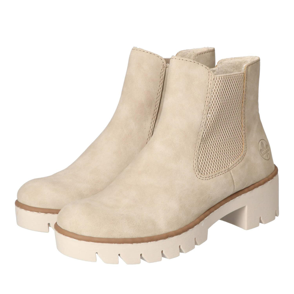 Booties, Lichtbeige