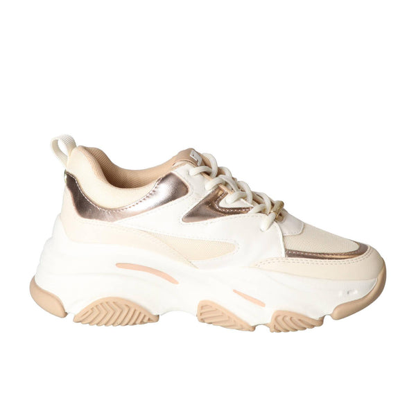 Baskets, beige clair