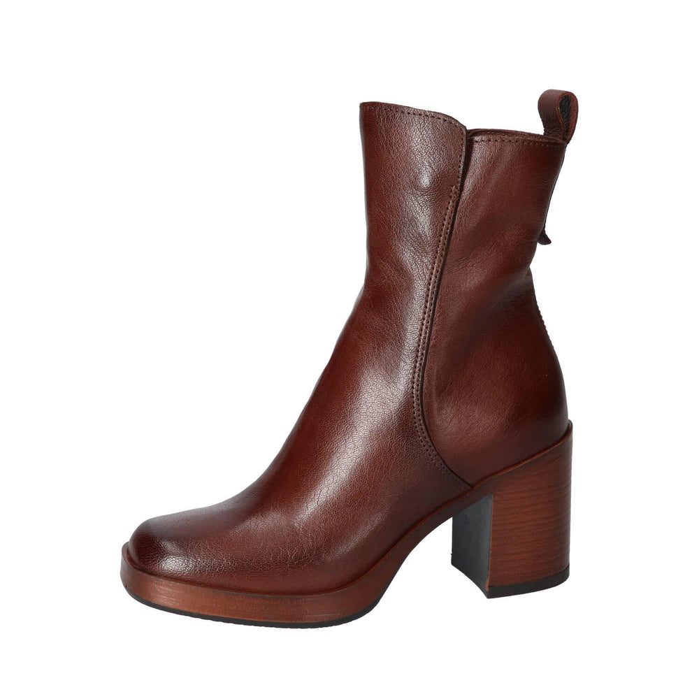 Bottines, marron foncé