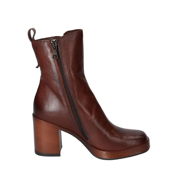 Bottines, marron foncé