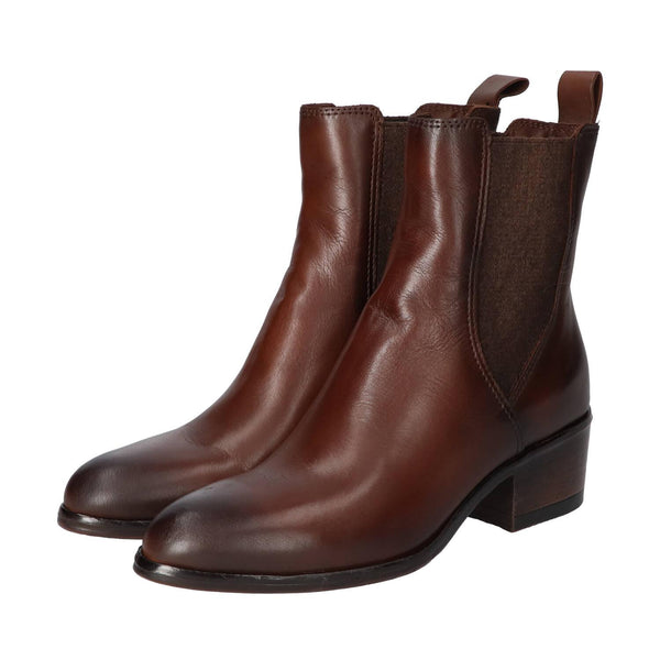 Bottines, marron foncé