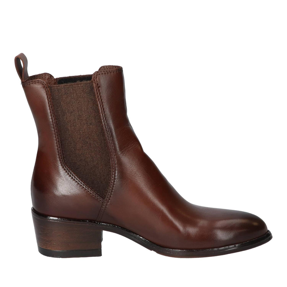 Bottines, marron foncé