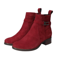 Bottines, Bordeaux