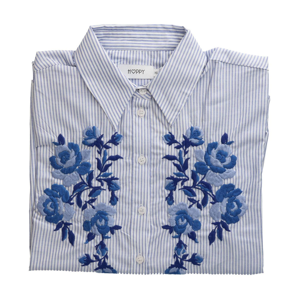 Blouses - Hemden, Blauw