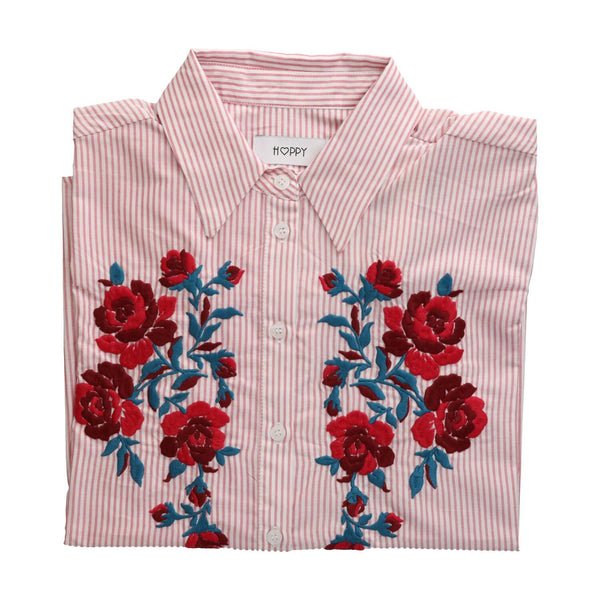 Blouses - Hemden, Rood