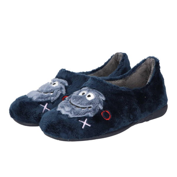 Pantoffels, Blauw