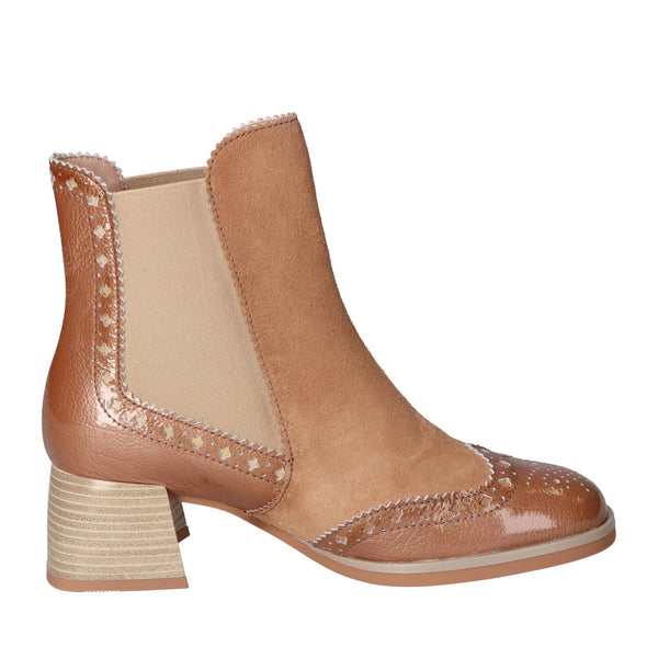 Bottines, Beige Clair