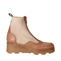 Bottines, Beige Clair