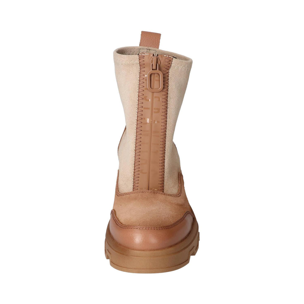 Bottines, Beige Clair