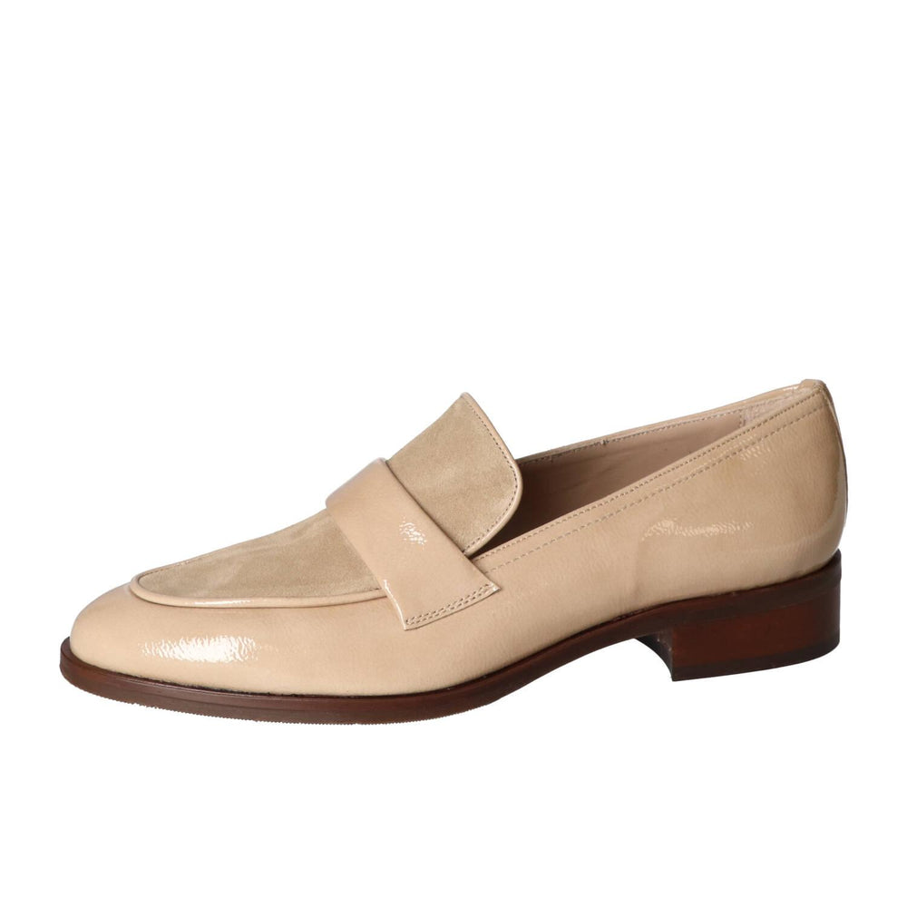 Chaussures à enfiler, Beige clair