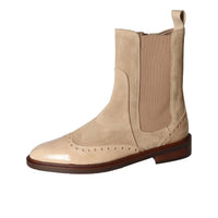 Bottines, Beige Clair