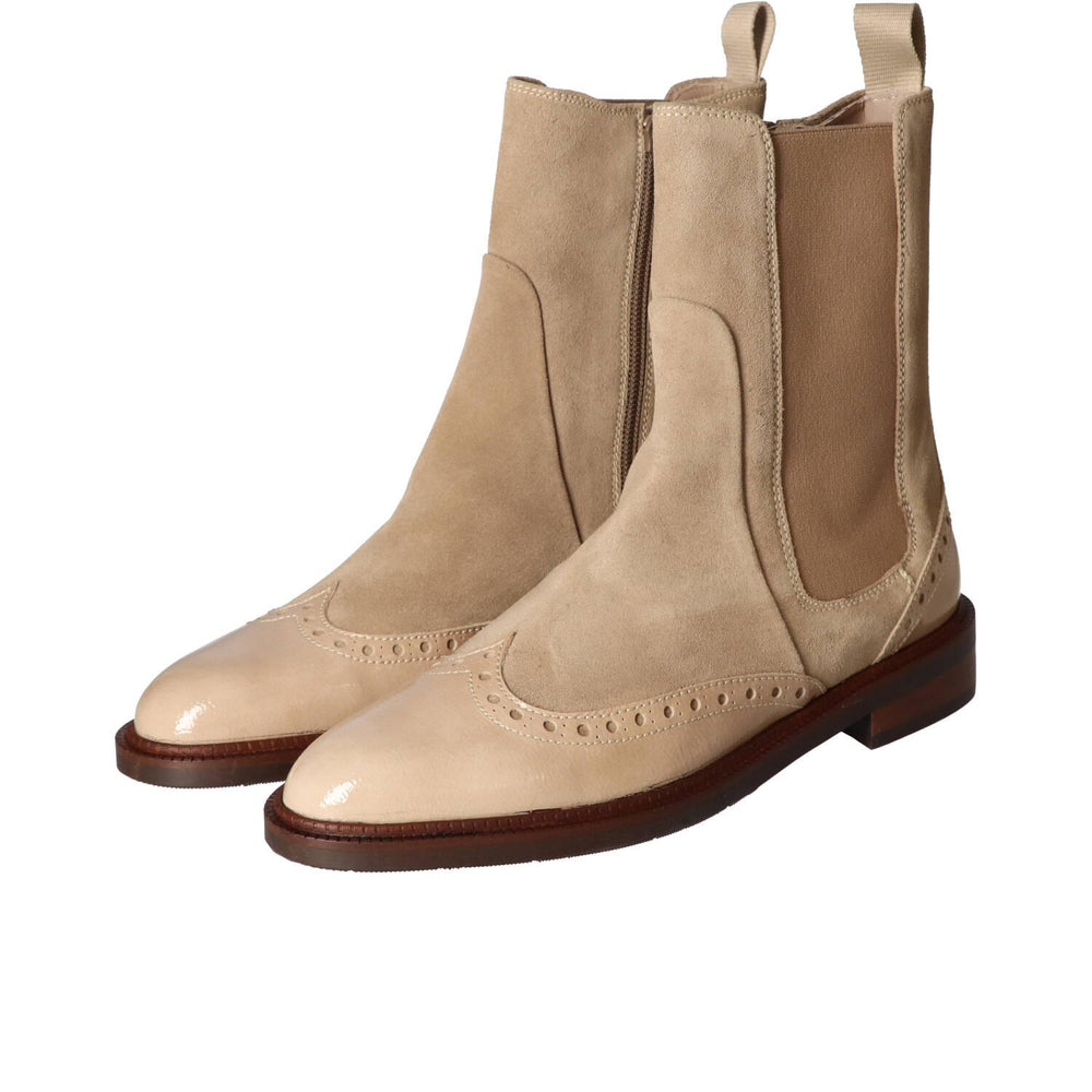 Booties, Lichtbeige