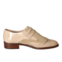 Chaussures à enfiler, Beige clair