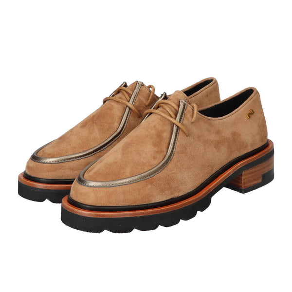 Veterschoenen, Cognac