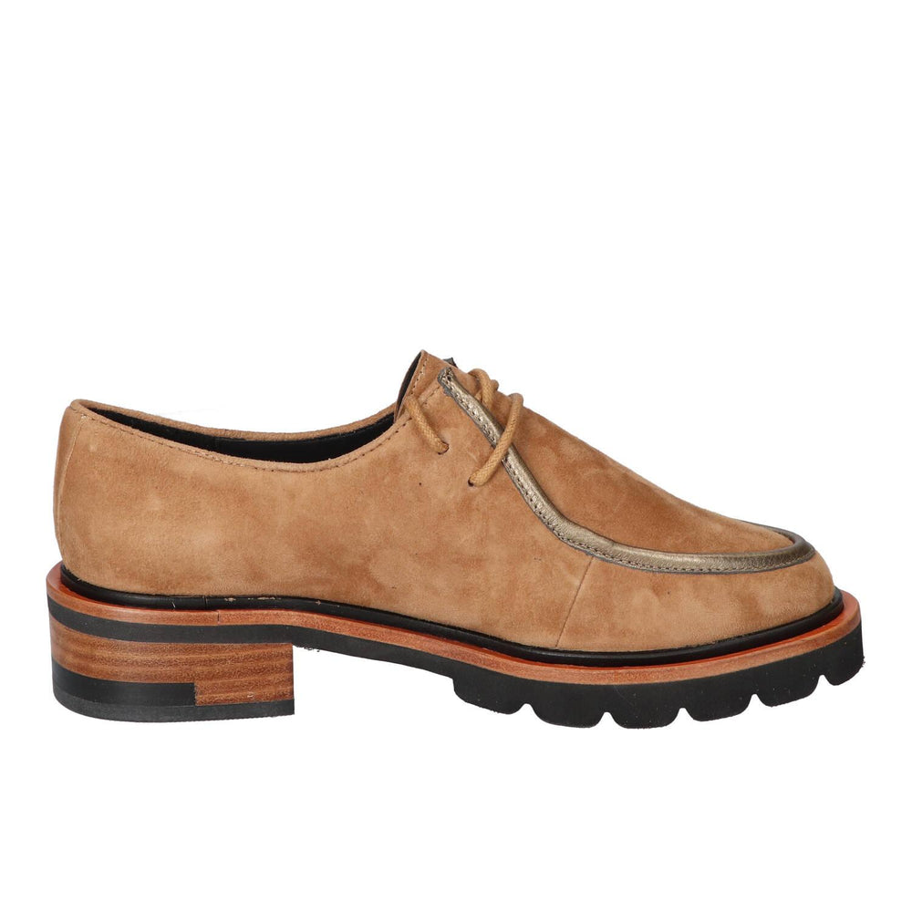 Veterschoenen, Cognac