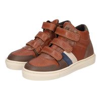 Sneakers Velcro, Cognac