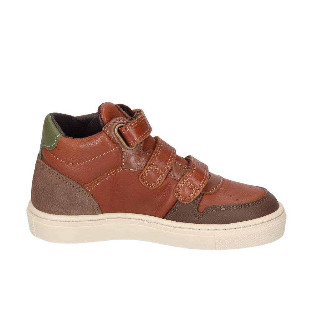 Sneakers Velcro, Cognac