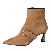 Bottines, Taupe