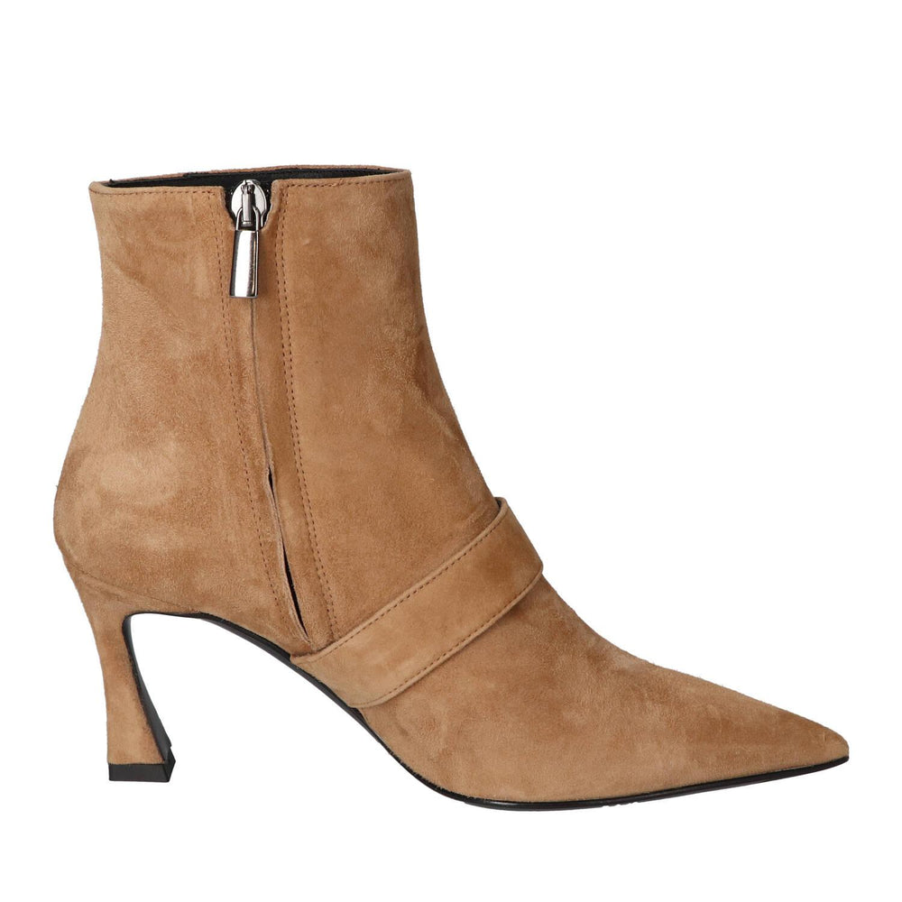 Booties, Taupe