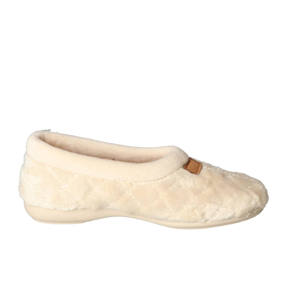 Pantoffels, Lichtbeige