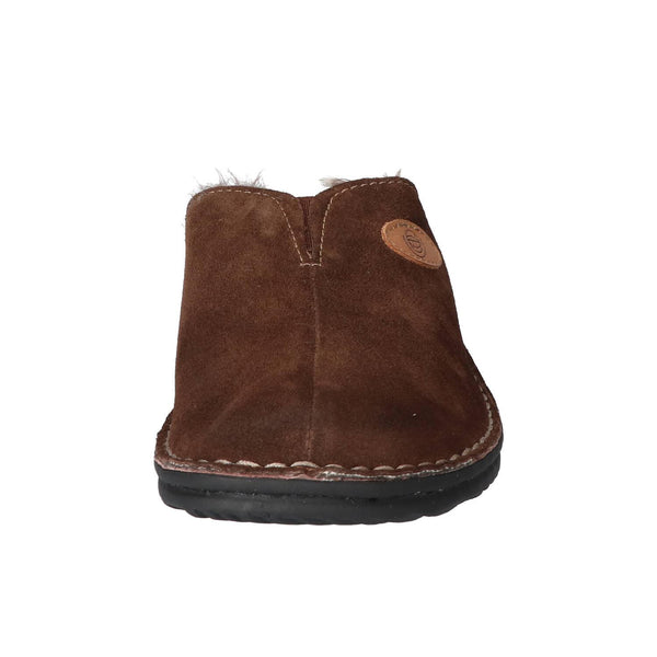 Chaussons, marron foncé