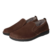 Chaussons, marron foncé