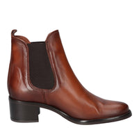 Booties, Cognac