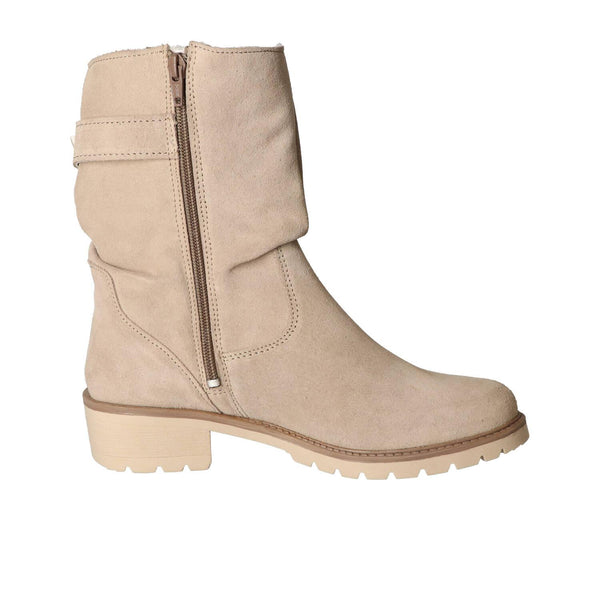 Booties, Lichtbeige