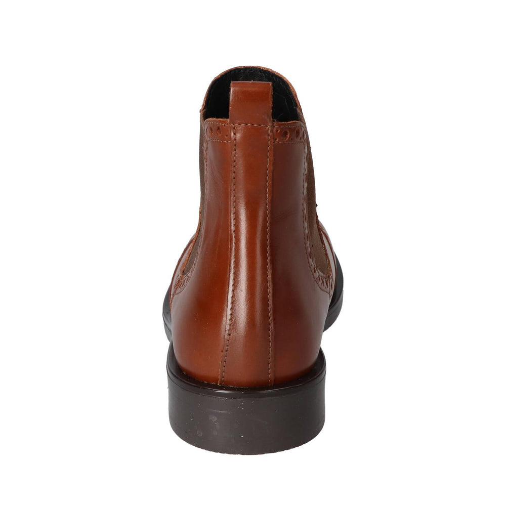 Booties, Cognac