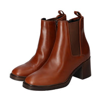 Booties, Cognac