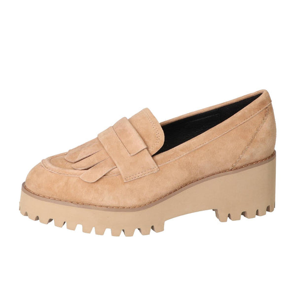 Chaussures à enfiler, Beige clair