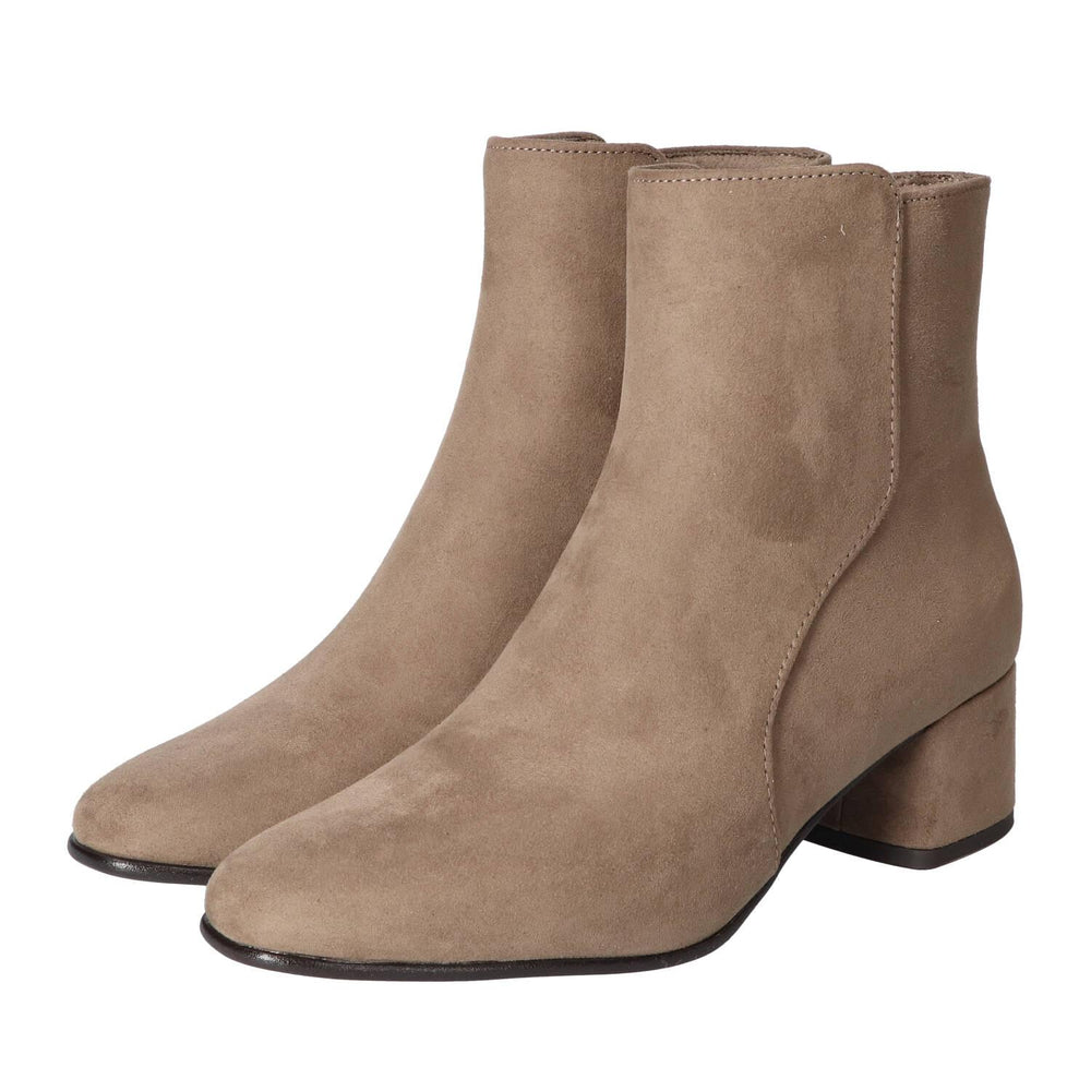 Booties, Taupe