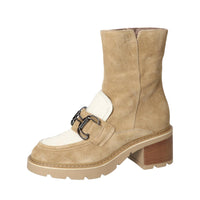 Bottines, Beige Clair