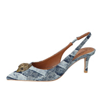 Slingback, Lichtblauw