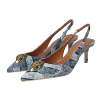 Slingback, Lichtblauw