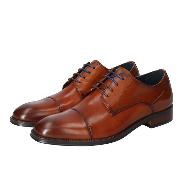 Veterschoenen, Cognac