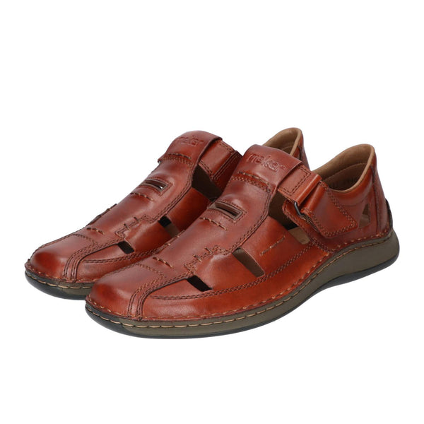 Sandalen, Cognac