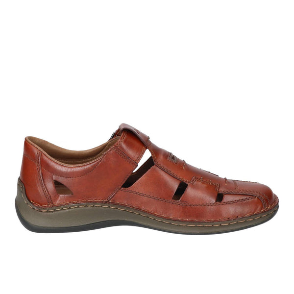 Sandalen, Cognac