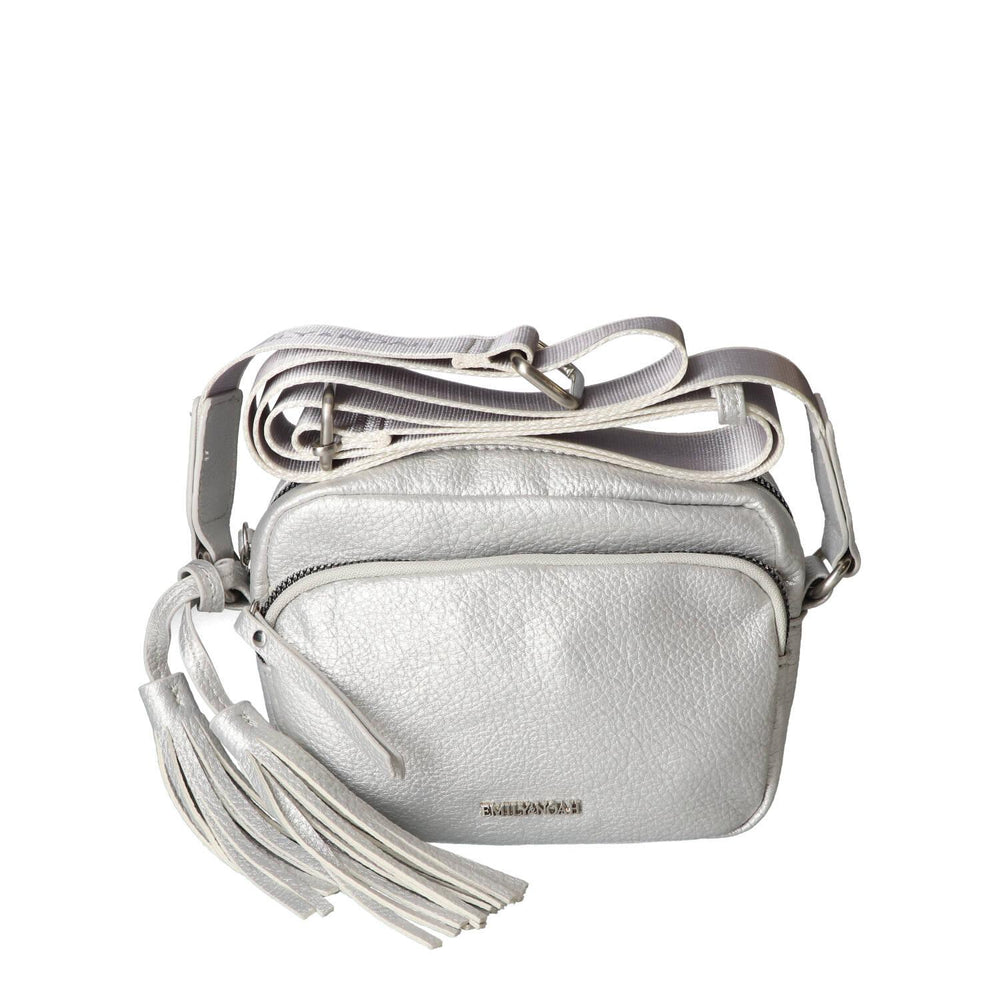 Crossbody Tassen, Zilver