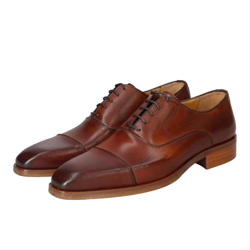 Veterschoenen, Cognac