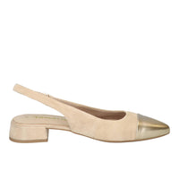 Slingback, Lichtbeige