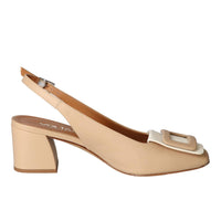 Slingback, Lichtbeige