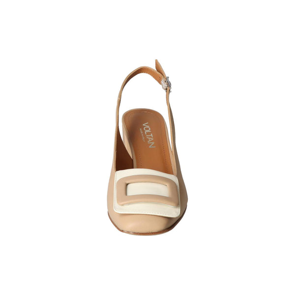 Slingback, Lichtbeige