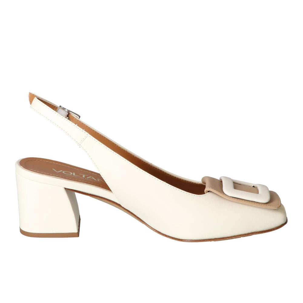 Slingback, Off White