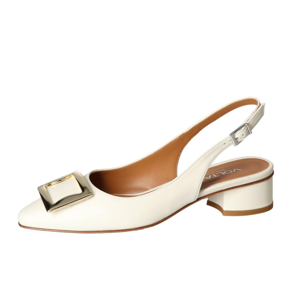 Slingback, Off White